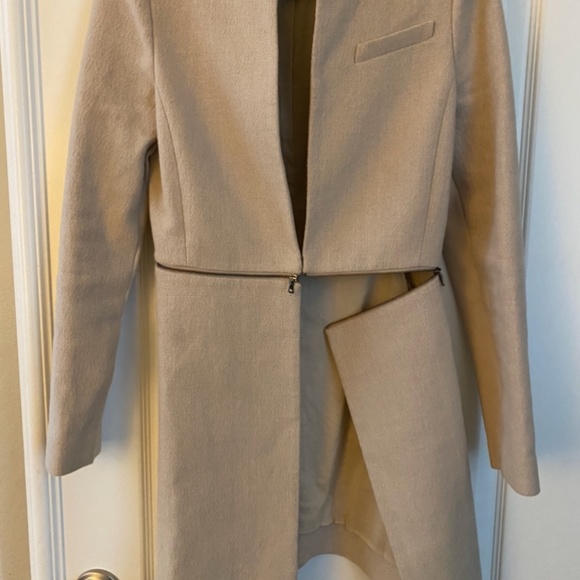 BCBG MaxAzria Zipper Trench Blazer NWOT Price Firm - Picture 1 of 15